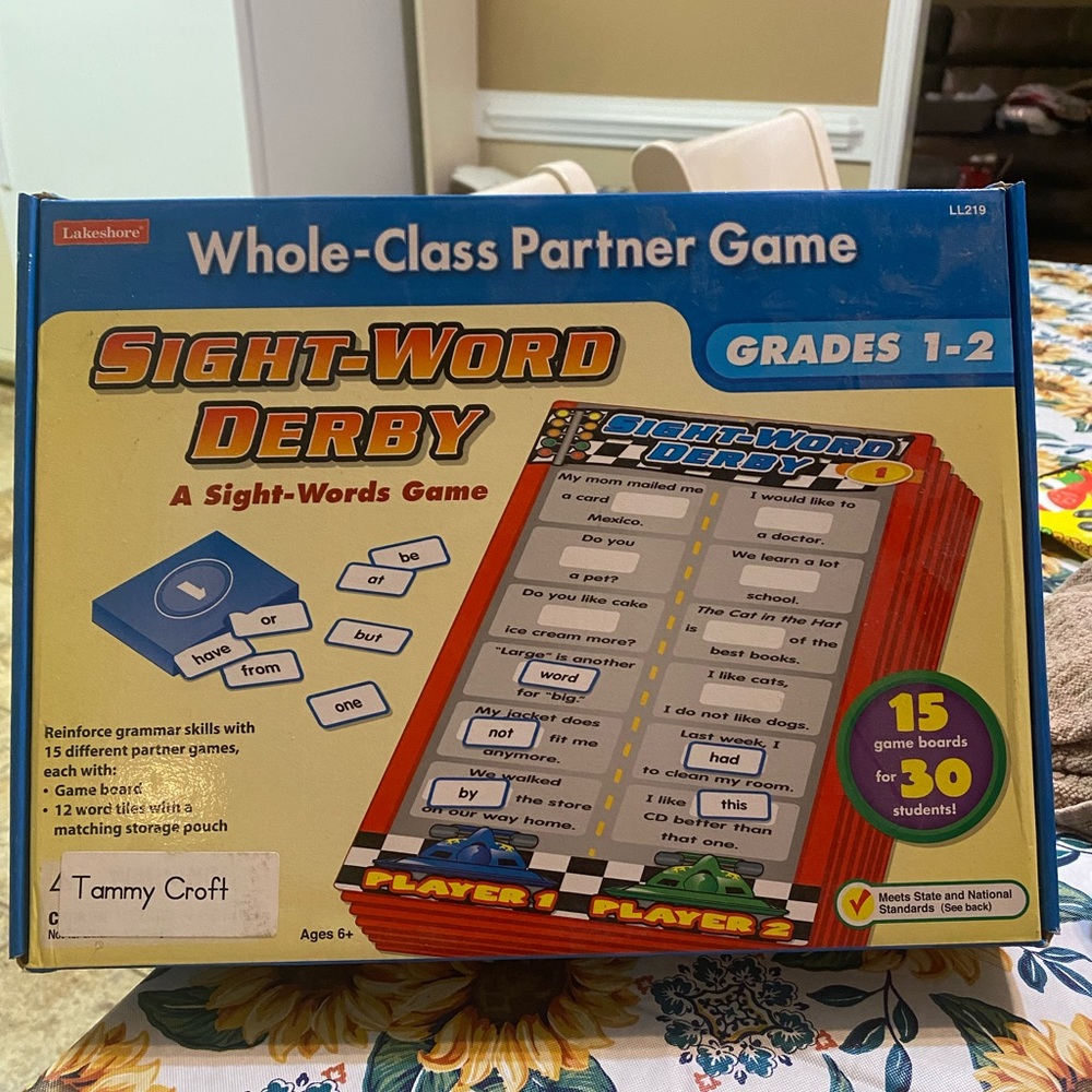 Sight Word Derby